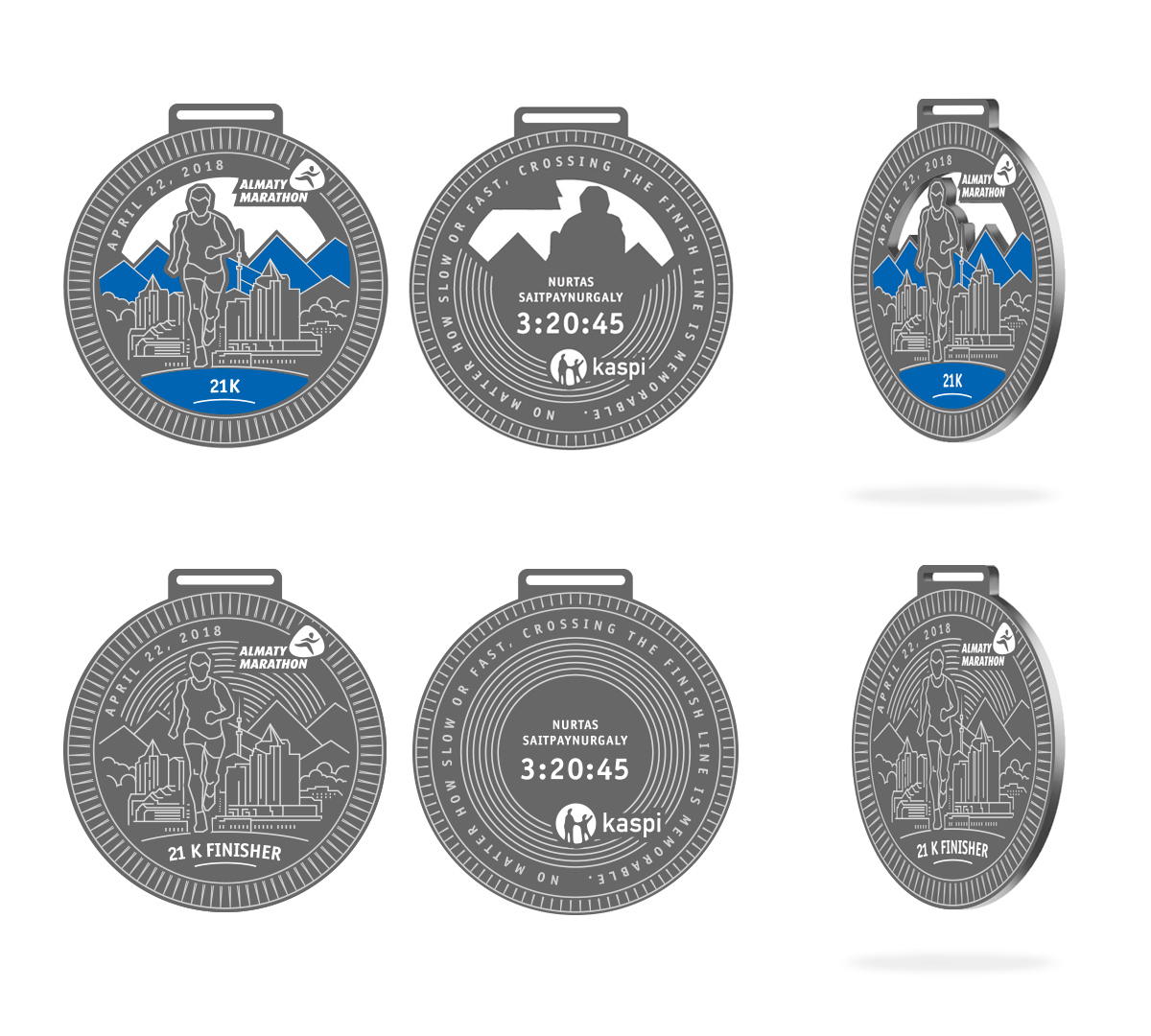 Almaty marathon 2018 Begonia design studio