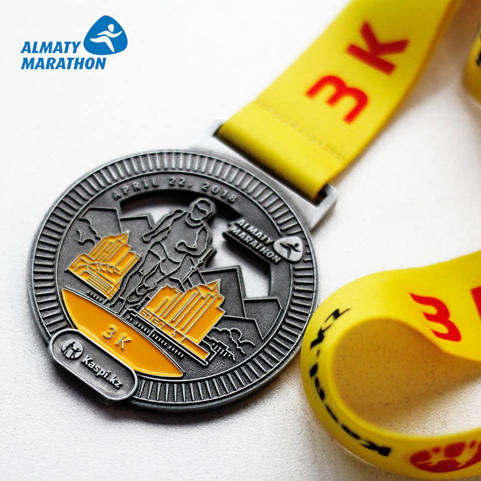 Almaty marathon 2018 Begonia design studio